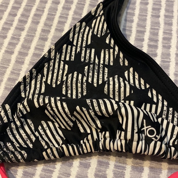 Vintage Roxy Stars&Stripes Bikini Top - Picture 4 of 8